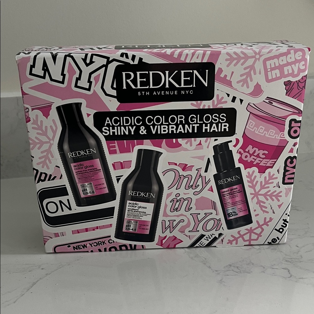 Redken NYC Edition Acidic Color Gloss Collection - Pink & Black Tri